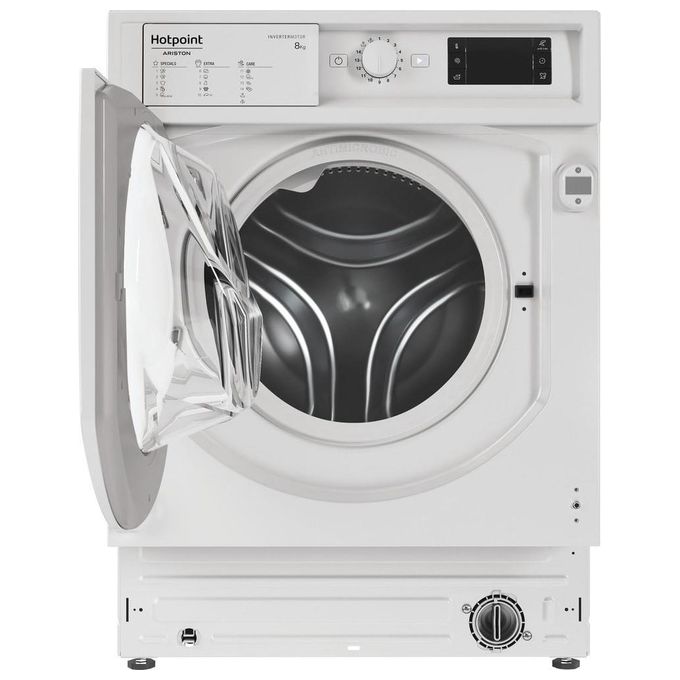 Hotpoint BI WMHG 81485 EU Lavatrice da Incasso Frontale 8 Kg 1400 rpm Classe B Motore Inverter 70 dB (82x59.5x54.5 cm) colore Bianco