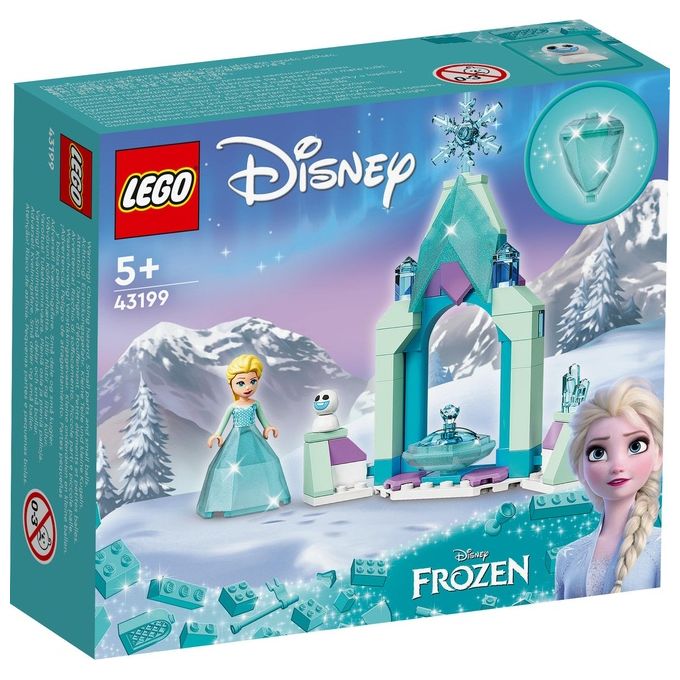 LEGO Disney il Cortile Del Castello di Elsa