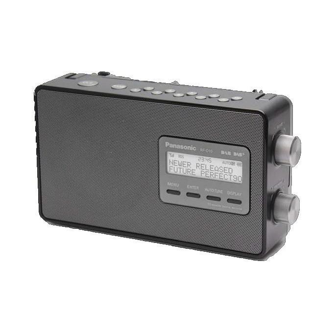[ComeNuovo] Panasonic RF-D10EG Radio dab 2w Fm-rds 87.5-108mhz dab+ lcd nera