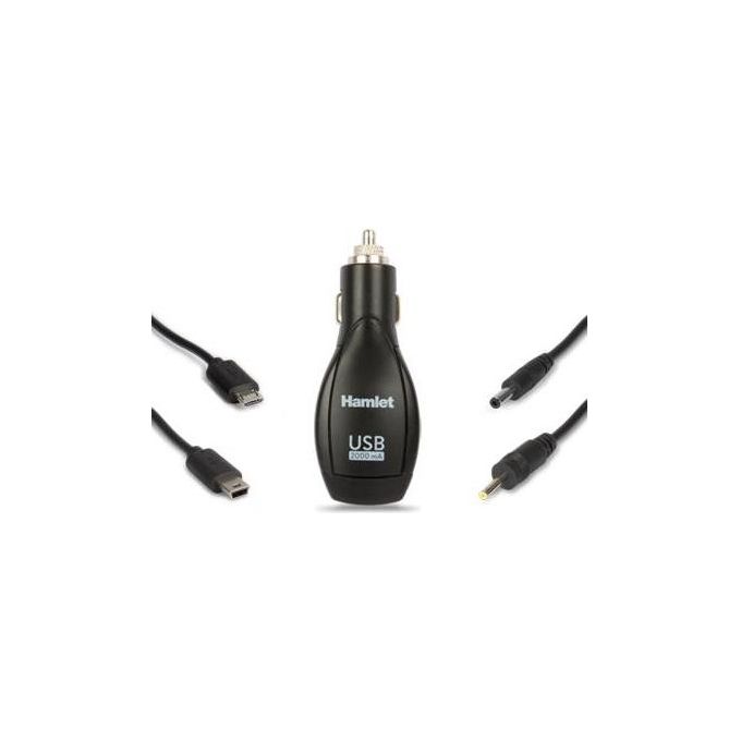Hamlet Alimentatore auto 12v-usb per Tablet-smart