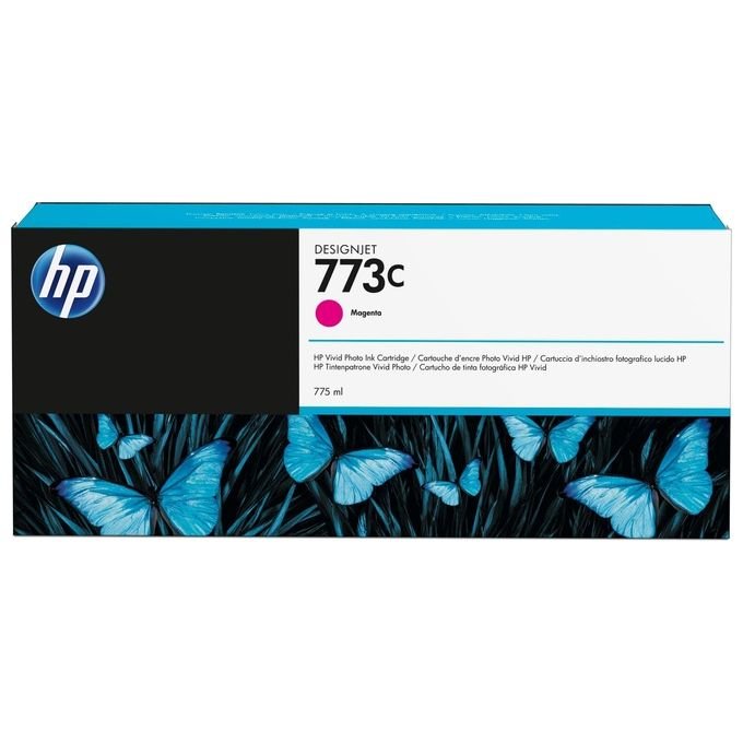 HP 773C Magenta originale cartuccia d'inchiostro per DesignJet Z6600 Production Printer, Z6800