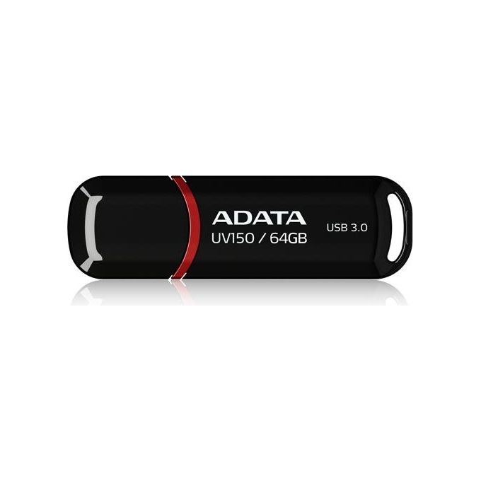 Adata Chiavetta 64Gb USB 3.0 UV150 Nero