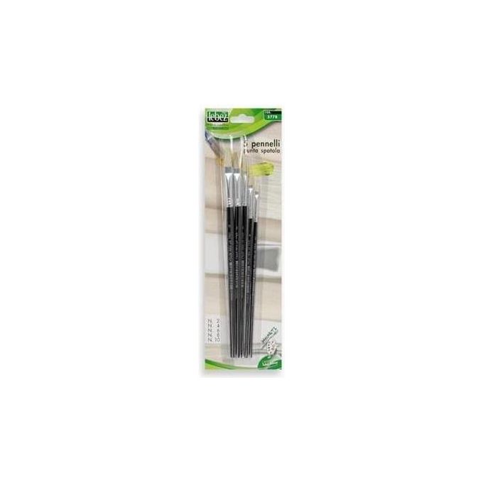 Lebez 577B Blister 5 Pennelli a Spatola