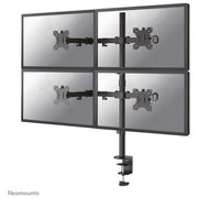 Neomounts by Newstar FPMA-D550D4BLACK Supporto da Scrivania Full Motion per Schermi 13-32'' Nero