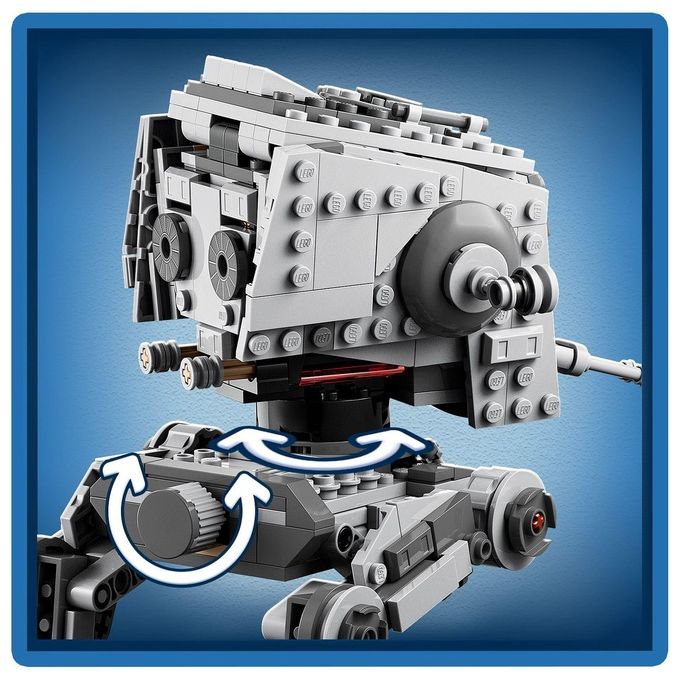 LEGO Star Wars At-St di Hoth con Minifigure di Chewbacca e Droide