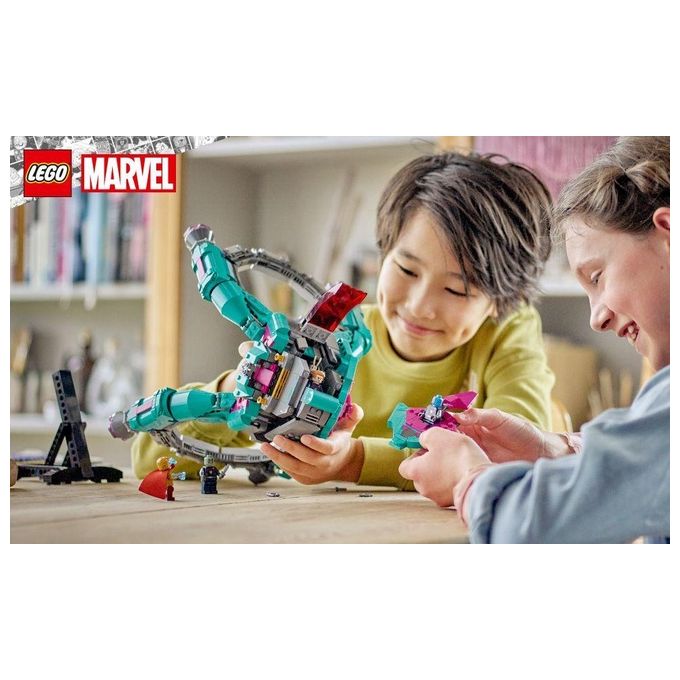 LEGO 76255 L’Astronave dei Nuovi Guardiani Set da Costruzione 1108 pezzi colore Multicolore
