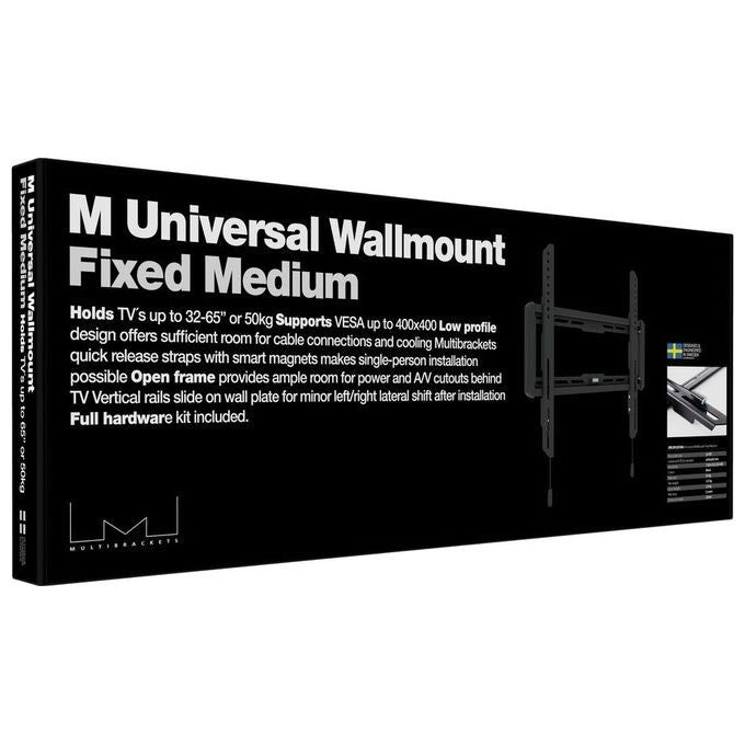 Itb MB1008 Supporto Tv a Parete 65'' Nero Vesa 400x400