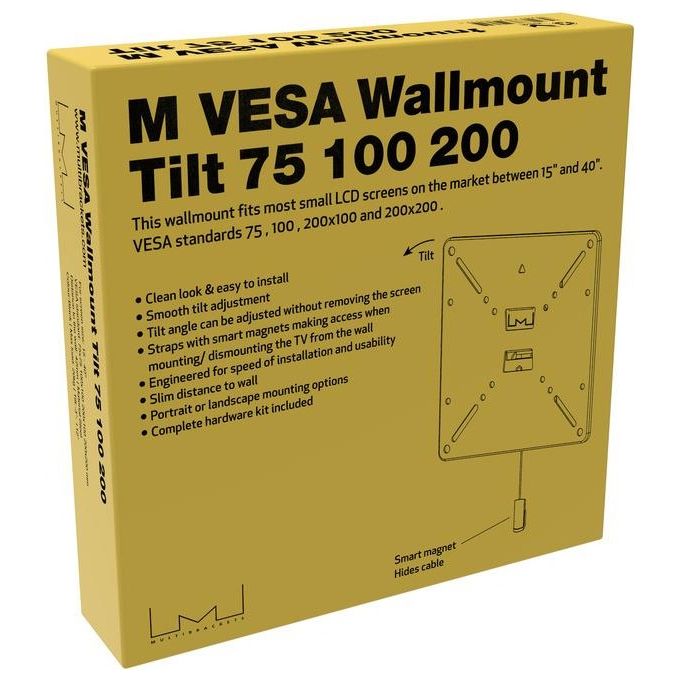 Itb MB1039 Stand per Tv-Monitor 30''-40'' 200x200 Nero