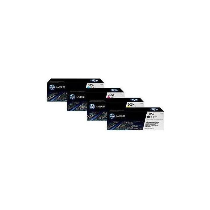 HP 305A Cyan originale LaserJet cartuccia toner ( CE411AC ) per LaserJet Pro 300, 400, 400 M451dn, 400 M451dw, 400 M451nw
