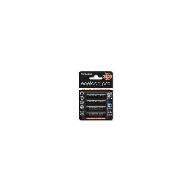 Panasonic Eneloop Pro Mignon 2500mAh AA Ni-MH 4 Pezzi