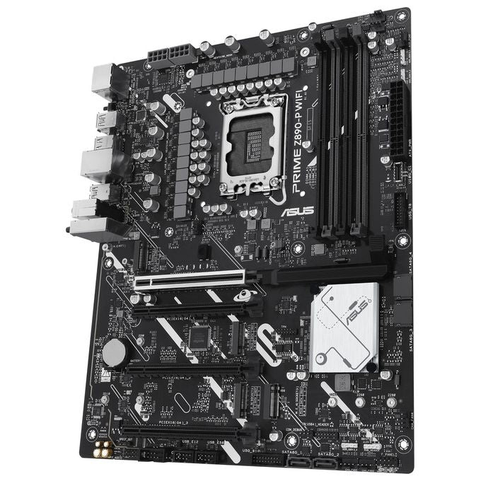 ASUS Intel PRIME Z890-P WIFI Scheda madre Intel ATX 14121 Fasi di Alimentazione Slot DDR5 PCIe 5.0 GPU di Nuova Generazione Porta USB-C Thunderbolt 4 Wi-Fi 7 Q-Antenna
