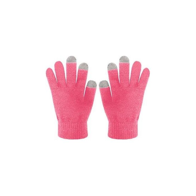 Celly Guanti per Touchscreen Taglia S-M, Rosa