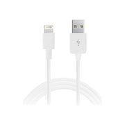 Puro cavo 1mt apple 2.1a lightning made for iphone ipod ipad bianco