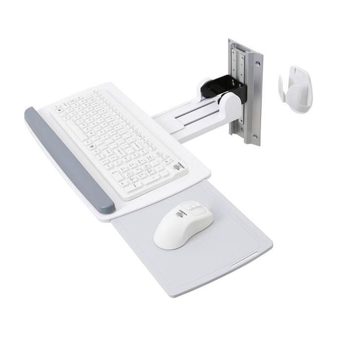 Ergotron Neo-Flex Keyboard Wall Mount Kit di Montaggio per Tastiera-Mouse Bianco