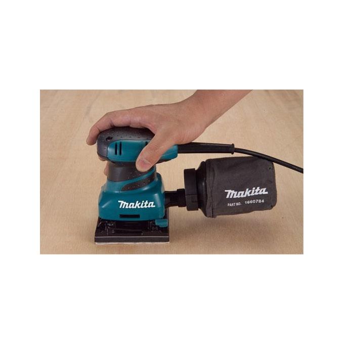 Makita Bo4555 Levigatrice Orbitale 112X102 Mm