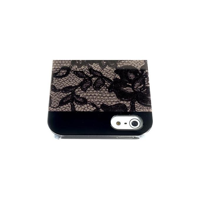 Celly Glamme Cover Laces Taupe Iphone 5