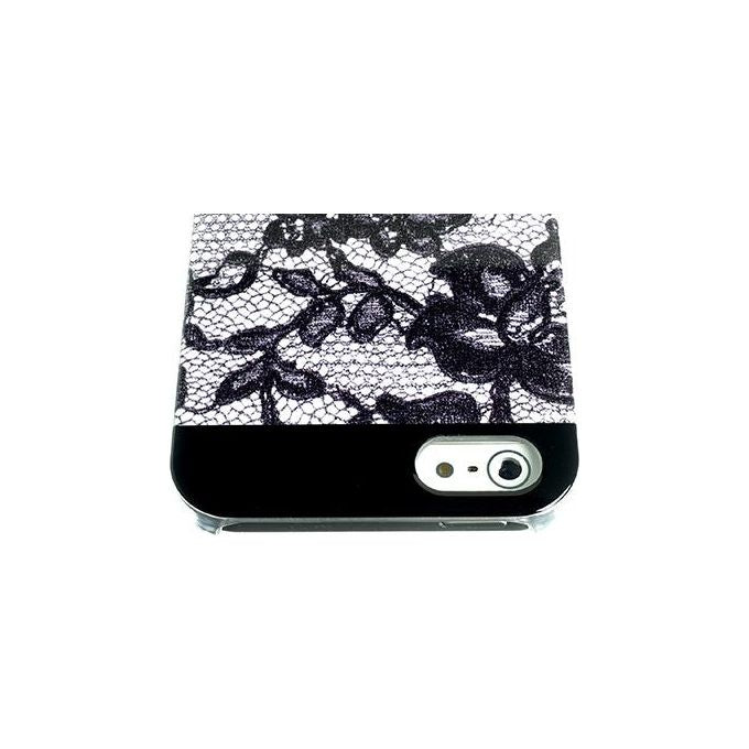 Celly Glamme Cover Laces White Iphone 5