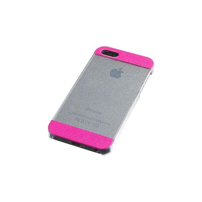 Celly Glamme Cover Glitter Fuchsia Ip5