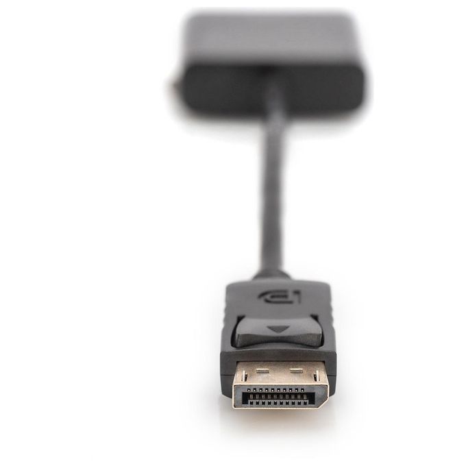 Assmann AK-340409-001-S Cavo di Interfaccia e Adattatore DisplayPort DVI-I Nero