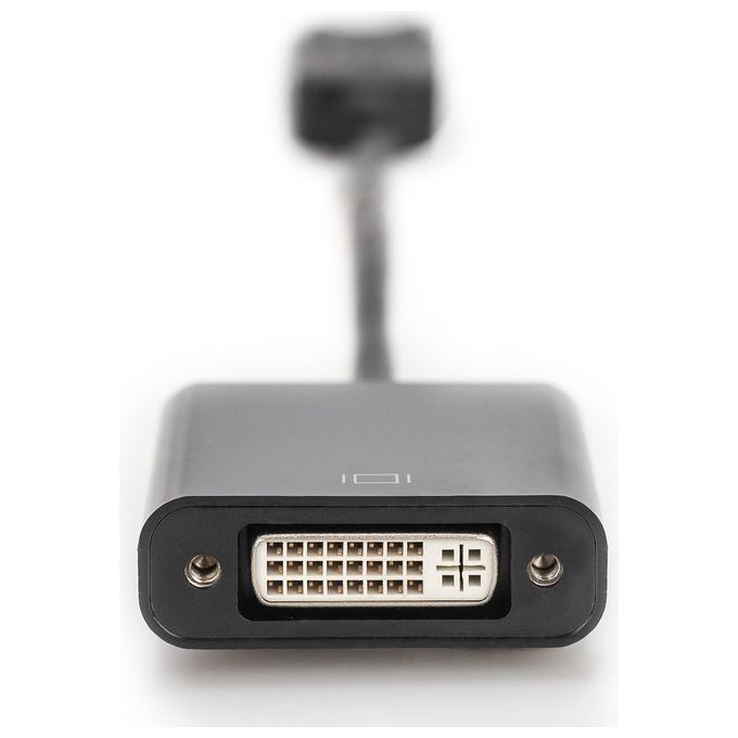 Assmann AK-340409-001-S Cavo di Interfaccia e Adattatore DisplayPort DVI-I Nero
