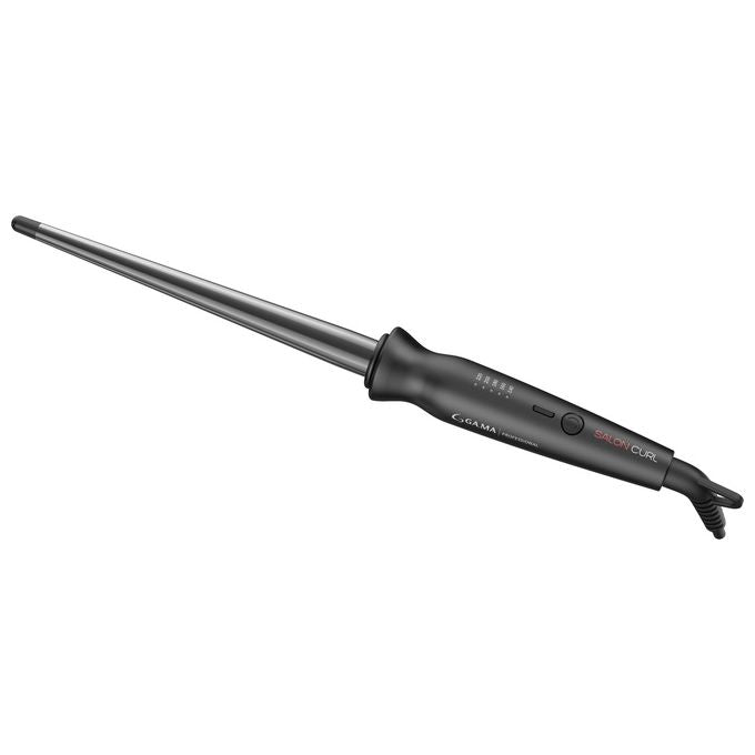 Ga.Ma Arricciacapelli Conico Salon Curl Nero e Argento