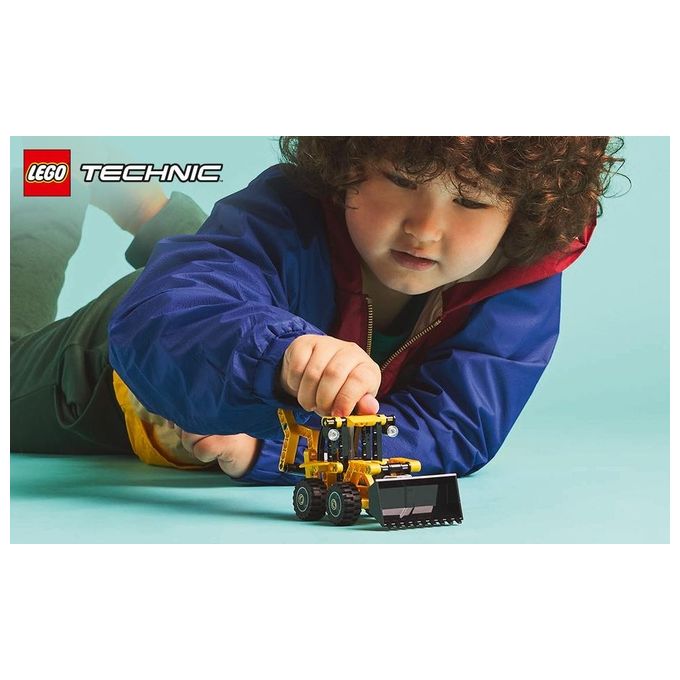 LEGO Scavatrice a Cucchiaia Rovescia 42197 Technic Costruzioni avanzate per appassionati con dettagli realistici di movimento e design robusto