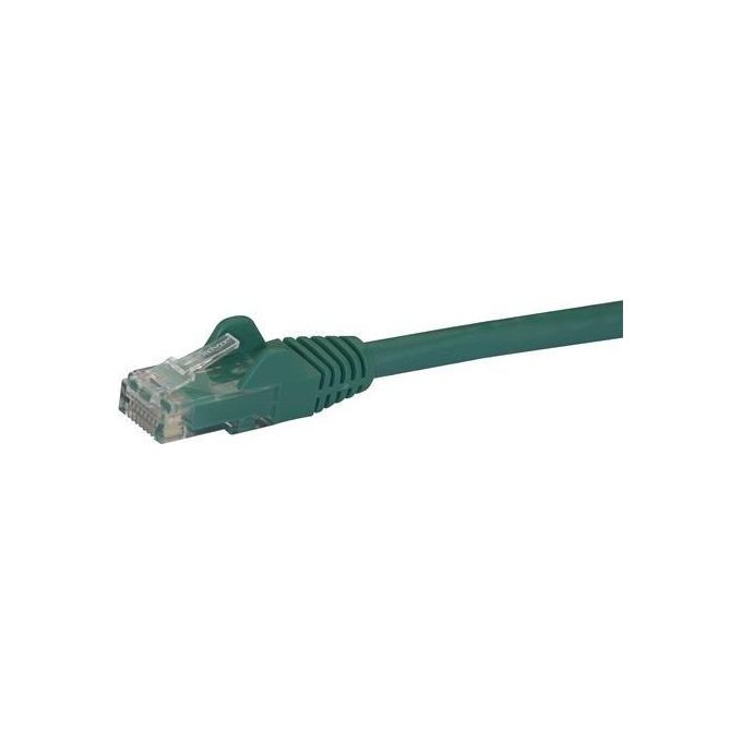 StarTech.com 2m Cat6 Green Snagless Gigabit Ethernet Rj45 cavo maschio maschio