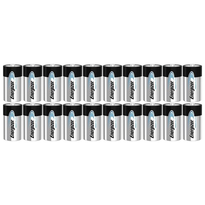 Energizer Batterie Alcaline Max Plus C E93 DP20 160 Confezione da 20