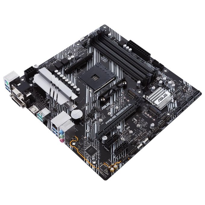 ASUS PRIME B550M-A Scheda Madre Micro ATX AMD B550 (Ryzen AM4) Dual M.2