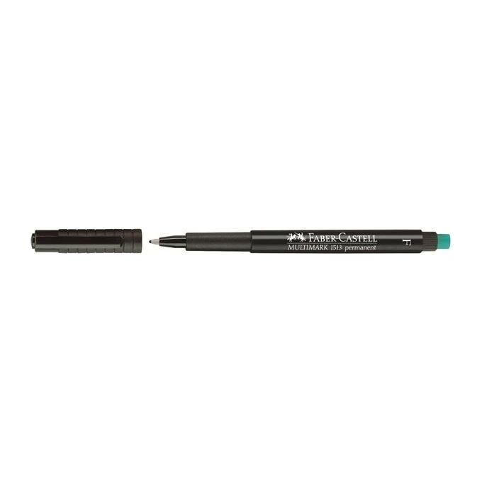 Faber Castell Cf10 Marcatore Multimark Permanente Nero Tratto 0 6 Mm