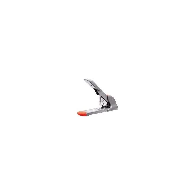 Rapid 23633700 HD210 Cucitrice Heavy Duty Capacita' 210 fogli Caricamento Anteriore Punti 9-8-24 e 23-8-24 colore Grigio-Arancio