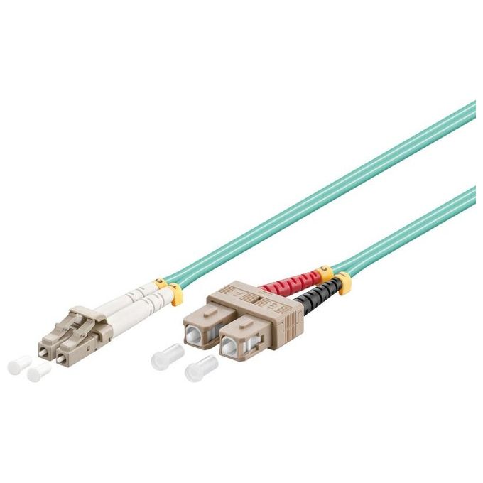 Wp Europe Cavo Patch 2fo Om3 Lcd Scd Aqua 0.5mt