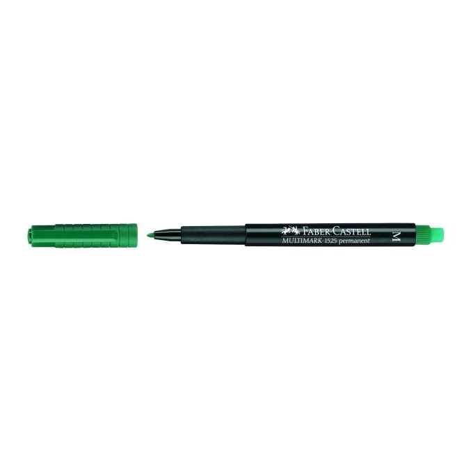 Faber Castell Cf10 Marcatore Multimark Permanente Verde Tratto 1 0 Mm