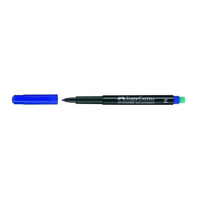 Faber Castell Cf10 Marcatore Multimark Permanente Blu Tratto 1 0 Mm