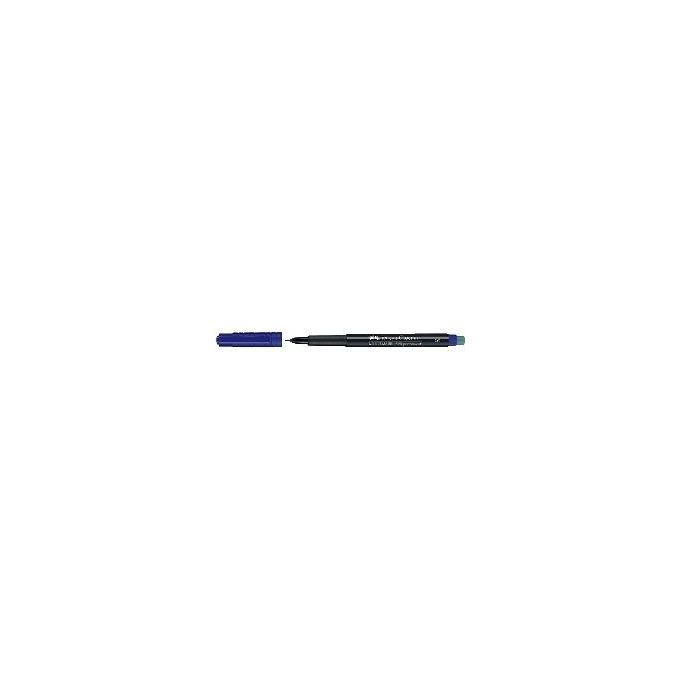 Faber Castell Cf10 Marcatore Multimark Permanente Blu Tratto 0 4 Mm