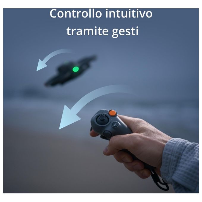 DJI Avata 2 Fly More Combo Drone FPV con Fotocamera 4K Paraeliche Integrati 360 Semplificati con una Sola Pressione Goggles 3 e RC Motion 3 Inclusi