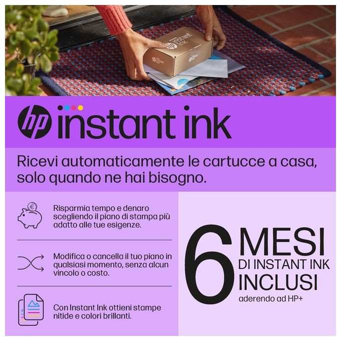 [ComeNuovo] HP Stampante Inkjet Multifunzione OfficeJet Pro 9012e Risoluzione 4800x1200 DPI A4 Wi-Fi