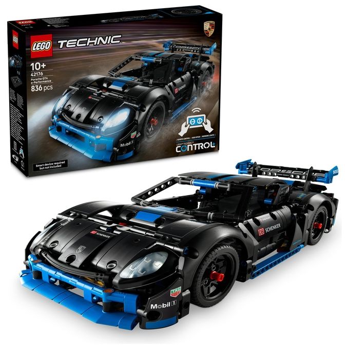 Lego Technic Auto da Corsa Porsche GT4 e-Performance, Macchina Telecomandata, Modellino di Auto da Costruire Interattivo