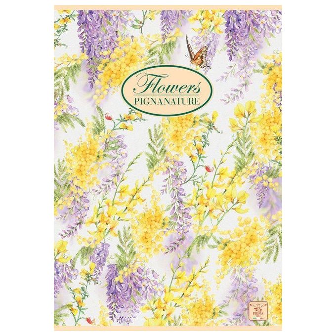 Pigna Confezione 10 Quaderni Flowers A4 OQ 80gr