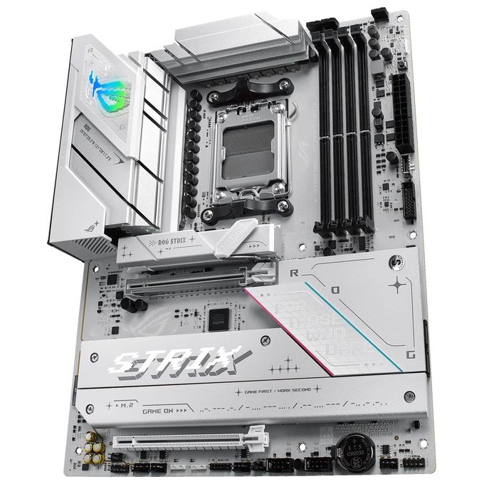 ASUS ROG Strix B850-A Gaming WiFi Scheda Madre AMD ATX 1422 Fasi di Alimentazione Slot DDR5 PCIe 5.0 con Slot Q-Release 4 slot M.2 WiFi 7 con WiFi Q-Antenna AI Advisor AI Networking II