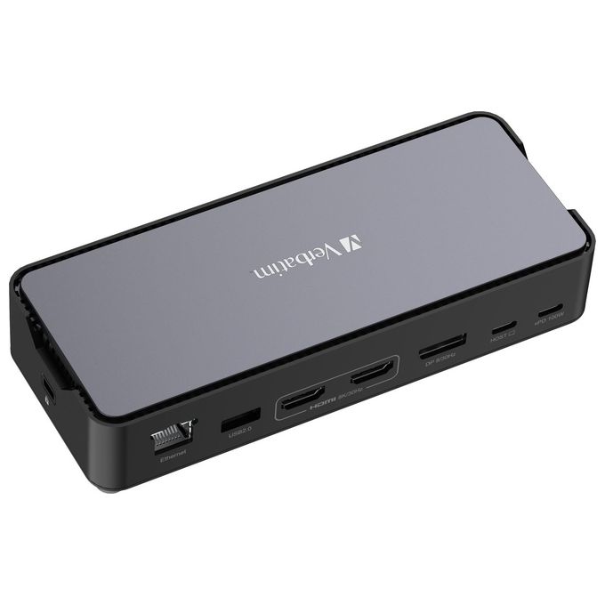 Verbatim CDS-15 Cablato USB 3.2 Gen 1 Type-C Nero-Grigio