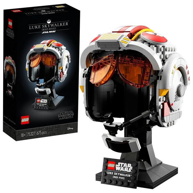 LEGO Star Wars Casco di Luke Skywalker Red Five