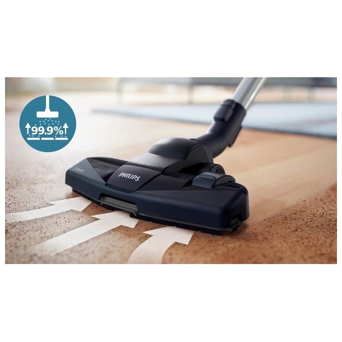 Philips FC9331-09 PowerPro Compact Aspirapolvere a Traino Ciclonica senza Sacco Pulizia a Secco Capacita' 1,5 Litri 900 W Blu