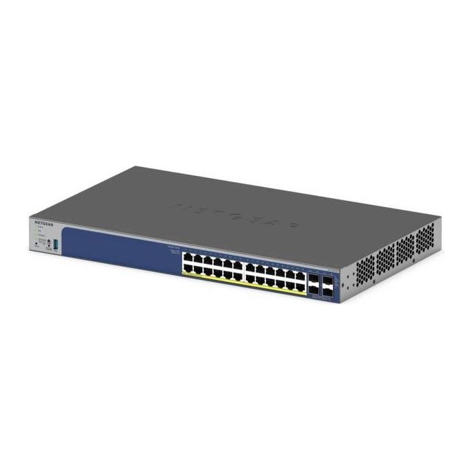 Netgear 24P GE Poesmart Switch W-10G SfpGS728