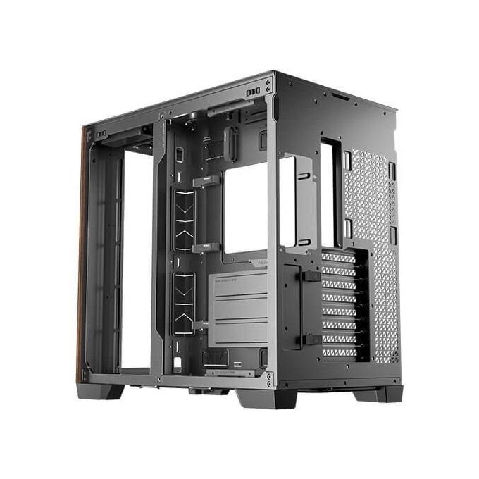 Antec Legno C8 Ventole Non Incluse Pannello Frontale in Legno Layout a Doppia Camera Tipo-C Supporto Radiatore 360mm