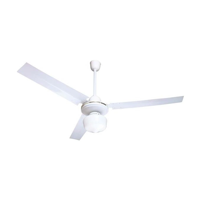 Ardes Ventilatore da Soffitto 120cm con 3 Pale e Luce in Metallo per Un Efficiente Riscaldamento e Raffrescamento degli Ambienti