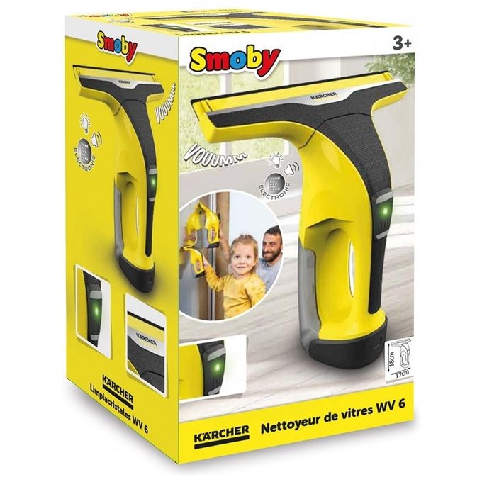 Smoby Karcher Toy Pulitore per Vetri WV 6
