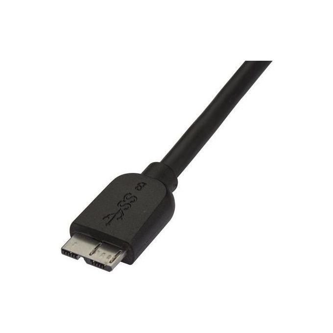 StarTech Cavo USB 3.0 Tipo A a Micro B slim - Connettore USB3.0 A a Micro B slim ad alta velocita' M-M - 2m