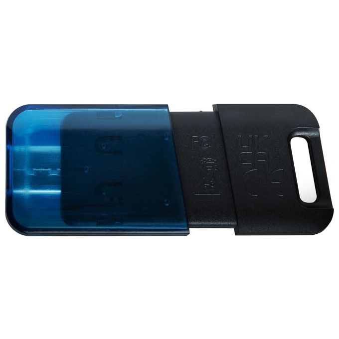 Kingston DataTraveler Flash Drive Usb Type-c 128Gb Read: 200mb-s Ner-Blu