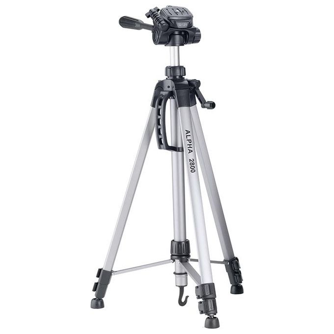Cullmann Alpha 2800 Treppiedi Professionale per Fotocamere con Design Compatto e Leggero per Uso Quotidiano